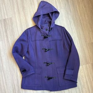 Purple Pea Coat